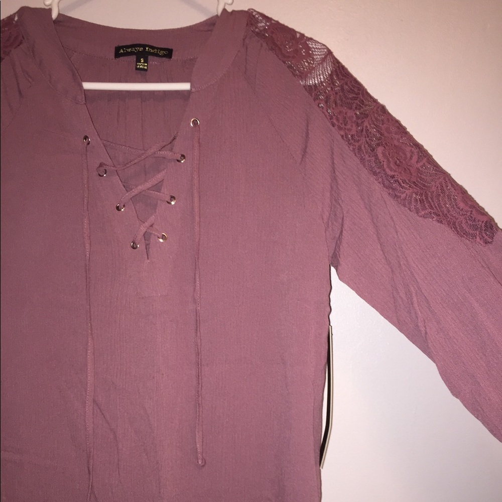 Purple Blouse